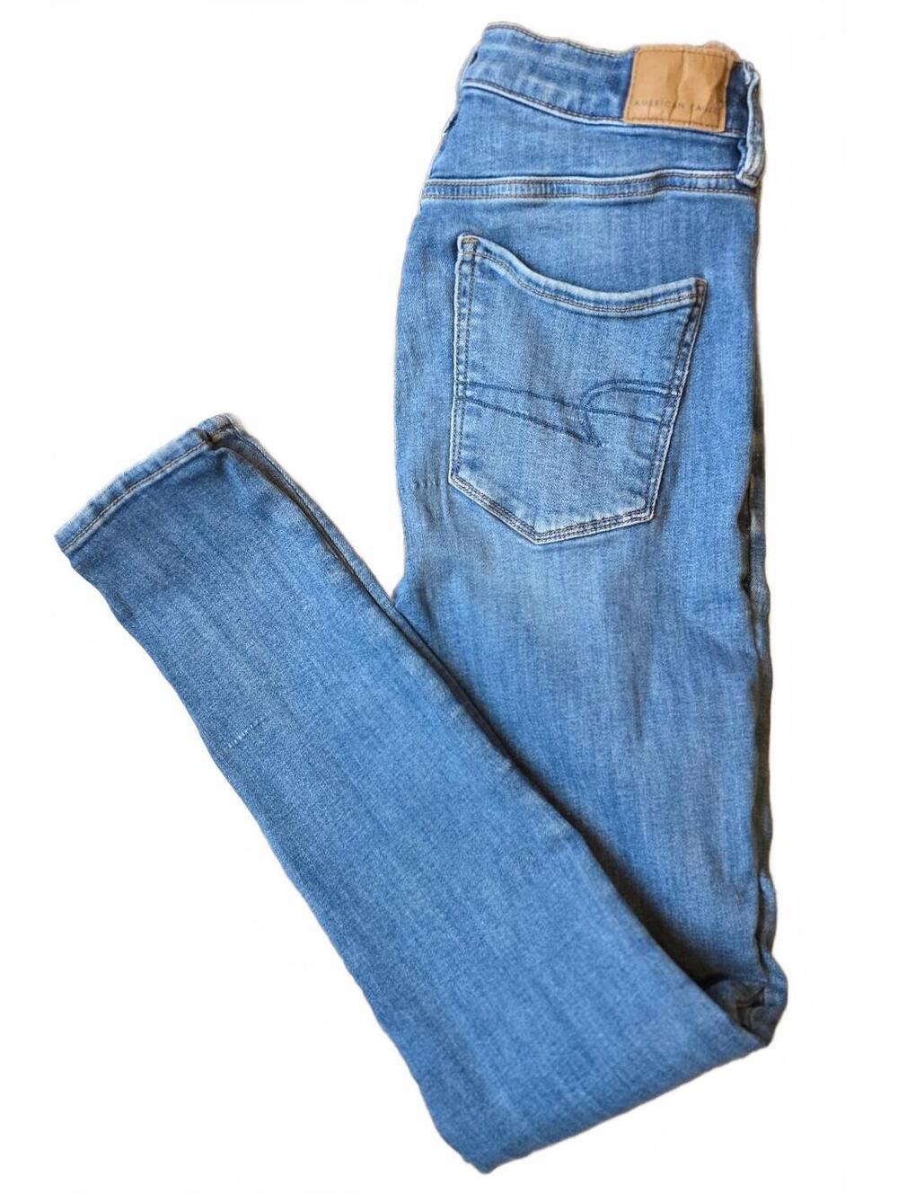 American Eagle Super Hi-Rise Jegging Jeans -Size 4 Regular Nex(x)t Level Stretch